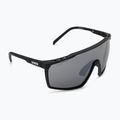 UVEX Mtn Perform schwarz matt/verspiegelt silberne Sonnenbrille