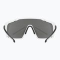 UVEX Mtn Perform weiß matt/verspiegelt silberne Sonnenbrille 3