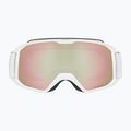 UVEX Xcitd CV S2 Skibrille weiß matt/morror rose/colorvision grün 2