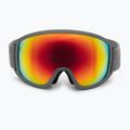 Skibrille UVEX Topic rhino matt/mirror rainbow rose 2