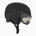 Skihelm UVEX Wanted Visor Pro V schwarz matt/variomatc smoke 4