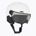 Skihelm UVEX Wanted Visor Pro V weiß matt/variomatc smoke