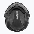 Skihelm UVEX Instinct Visor PRO V schwarz matt/silber/silber 4