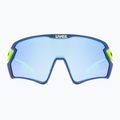 UVEX Sportstyle 231 2.0 blau gelb matt/verspiegelt blaue Sonnenbrille 2