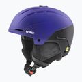 Skihelm UVEX Stance Mips lila bash/schwarz matt 7