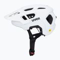 Kinder-Fahrradhelm UVEX React MIPS Jr white matt 3