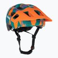 Kinderfahrradhelm UVEX React Jr papaya camo