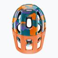 Kinderfahrradhelm UVEX React Jr papaya camo 5