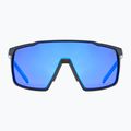 UVEX Mtn Perform S schwarz matt/verspiegelt blau Sonnenbrille 2