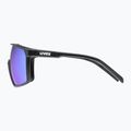 UVEX Mtn Perform S schwarz matt/verspiegelt blau Sonnenbrille 4