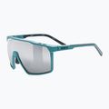 UVEX Mtn Perform S teal matt/verspiegelt silberne Sonnenbrille