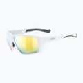 Sonnenbrille UVEX Mtn Venture CV white matte/mirror gold