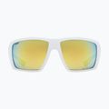 Sonnenbrille UVEX Mtn Venture CV white matte/mirror gold 2