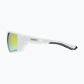 Sonnenbrille UVEX Mtn Venture CV white matte/mirror gold 4