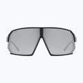 UVEX Sportstyle 237 schwarz matt/verspiegelt silberne Sonnenbrille 2