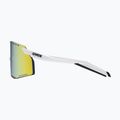 UVEX Pace Stage CV Sonnenbrille weiß matt/verspiegelt gold 4