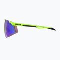 UVEX Pace Perform CV Sonnenbrille gelb matt/verspiegelt blau 4