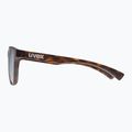 UVEX Esntl Spirit havanna matt/verspiegelt silberne Sonnenbrille 4
