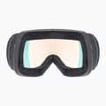 UVEX Downhill 2100 V Skibrille schwarz matt/verspiegelt Regenbogen klar 3