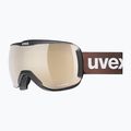 UVEX Downhill 2100 CV Skibrille schwarz matt/verspiegelt kupfergrün