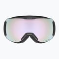 Skibrille UVEX Downhill 2100 CV black matt/mirror lavender green 2