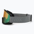 Skibrille UVEX Athletic CV black matte/mirror opal colorvision yellow 4