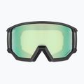 Skibrille UVEX Athletic CV black matte/mirror opal colorvision yellow 2