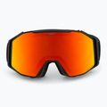 Skibrille UVEX Gravity FM black matt/mirror red orange clear 2