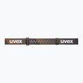 Skibrille UVEX Gravity FM black matt/mirror gold orange clear 5