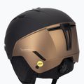 Skihelm UVEX Stance MIPS black/brown matt 8