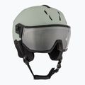 Skihelm UVEX Instinct Visor oxid green matt/mirror silver/smoke