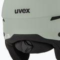 Skihelm UVEX Instinct Visor oxid green matt/mirror silver/smoke 8