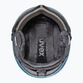 Skihelm UVEX Wanted Visor Steinblau matt/Spiegelblau/Rauch 4