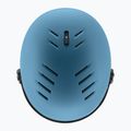 Skihelm UVEX Wanted Visor Steinblau matt/Spiegelblau/Rauch 5