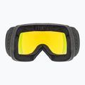 UVEX Downhill 2100 CV Skibrille schwarz matt/verspiegelt orange gelb 3