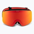 Skibrille Kinder UVEX Pwdr FM black matt/mirror red orange clear 2