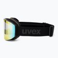 Skibrille UVEX Evidnt Attract S V + case black matt/mirror rainbow clear 5