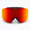 Skibrille UVEX Evidnt Attract + case black matt/mirror red orange clear 3