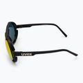 UVEX Sonnenbrille Esntl Pina schwarz matt/rot verspiegelt 4