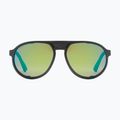 UVEX Sonnenbrille MTN Classic Pure schwarz matt/grün verspiegelt 2