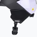 Skihelm UVEX Levitate MIPS black/lavender matt 8
