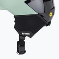 Skihelm UVEX Levitate MIPS oxid green/black matt 8