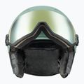 Skihelm UVEX Wanted Visor oxid green matt/mirror gold/smoke 2