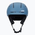 Skihelm UVEX Levitate MIPS stone blue/black matt 2