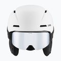 Kinder-Skihelm UVEX Viti Set + Skibrille Speedy Pro white matt/mirror silver/green/clear 2