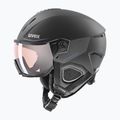 Skihelm UVEX Wanted Visor Pro V black matte