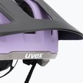 UVEX React MIPS Fahrradhelm lila/eiche matt 7