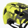 Kinderfahrradhelm UVEX React MIPS Jr lime/schwarz 7