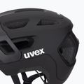 Kinder-Fahrradhelm UVEX React Jr black matte 7