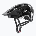 Kinder-Fahrradhelm UVEX React Jr black matte
